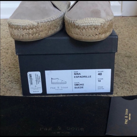 Rag and bone canvas shoe - Picture 3 of 3